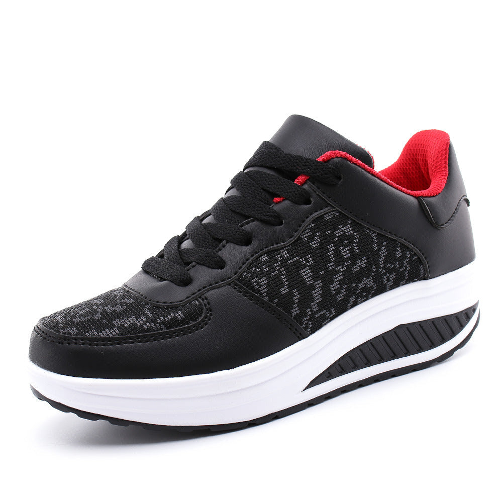 Women's Flying Woven Platform Sneakers