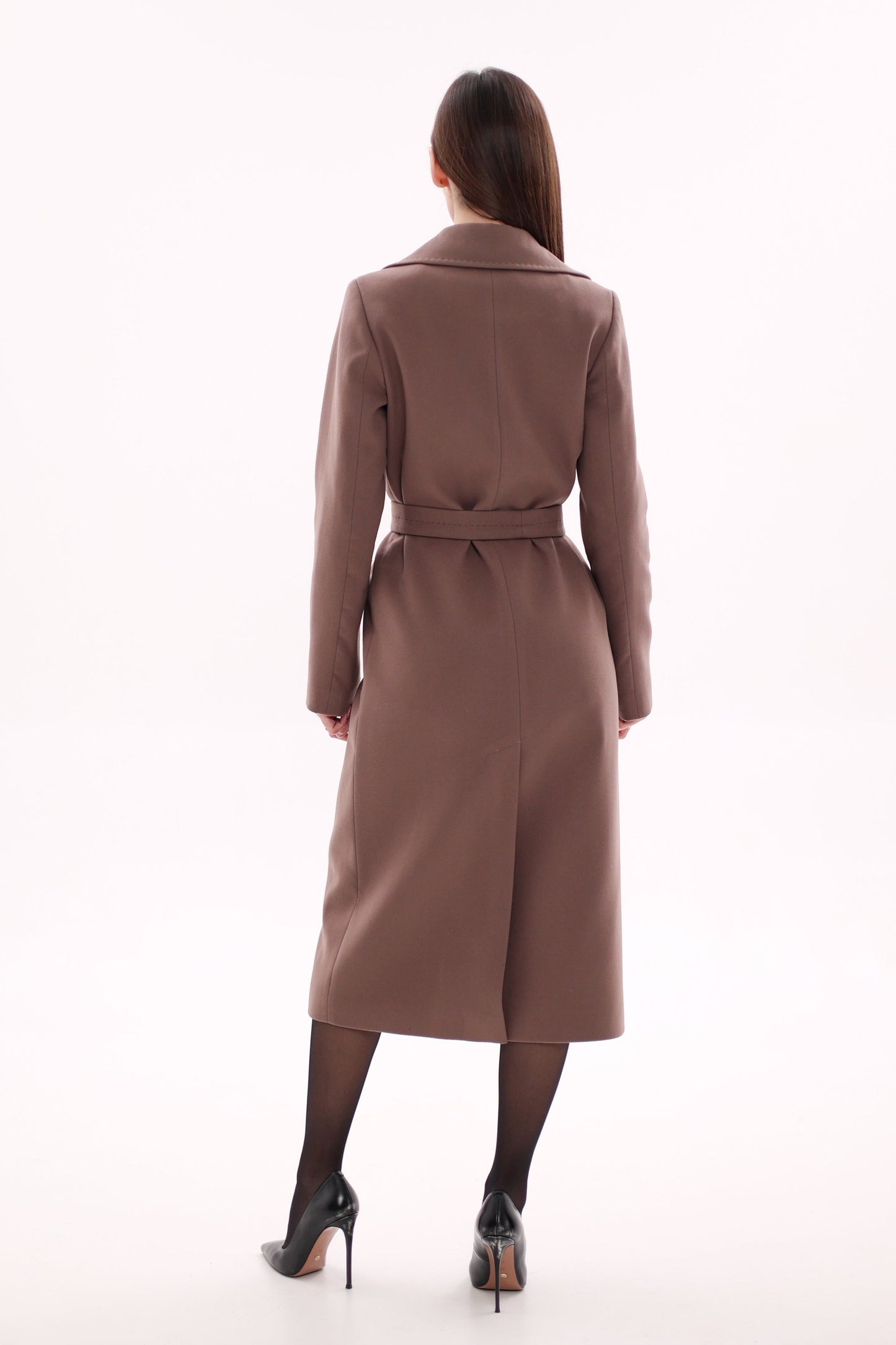 Gabardina clásica Harrington envolvente en Moca Mousse