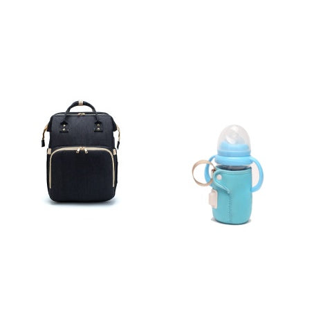 USB Charging Mommy Bed Backpack