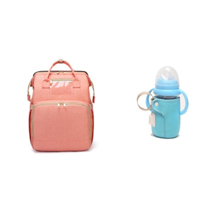 USB Charging Mommy Bed Backpack