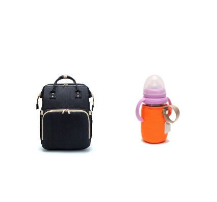 USB Charging Mommy Bed Backpack