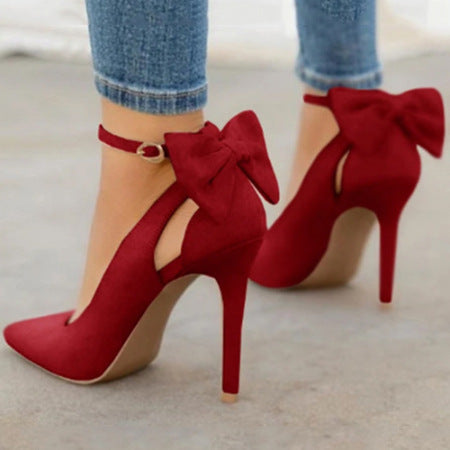 Bow Stiletto Sandals