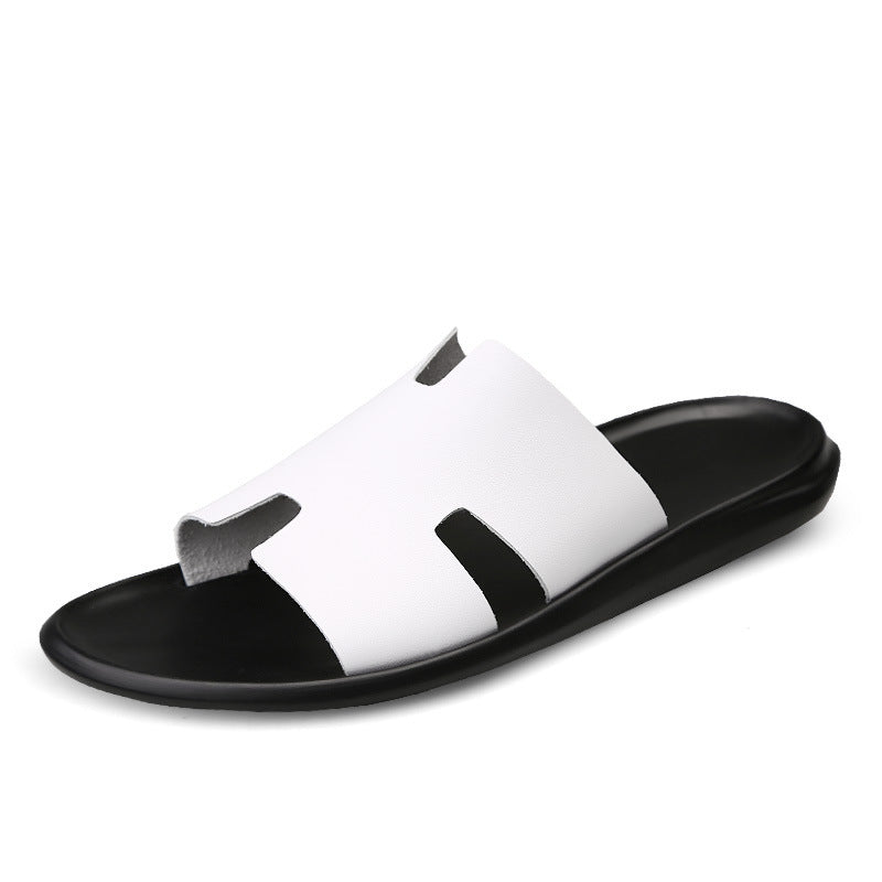 Men's H-Cutout Slide Sandals