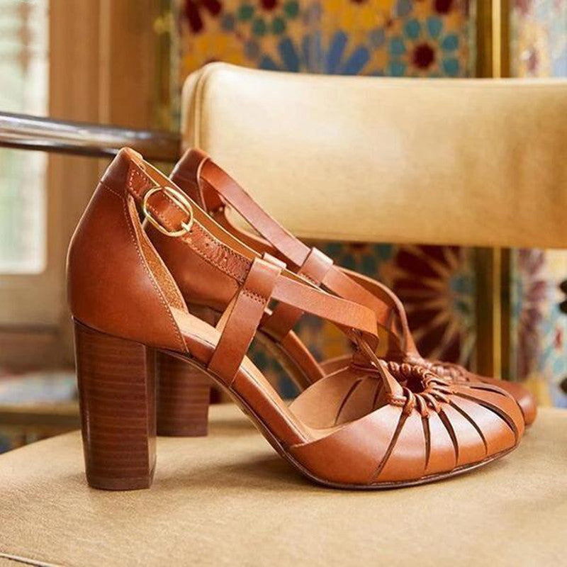 Women's Baotou High-Heel Sandals