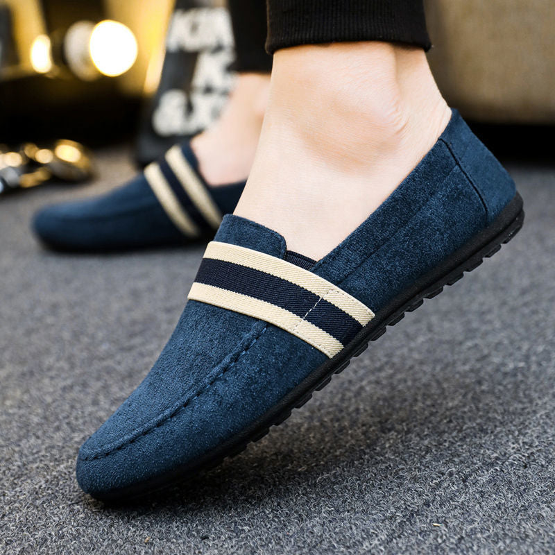 Trendy Lazy One-foot Canvas Shoes