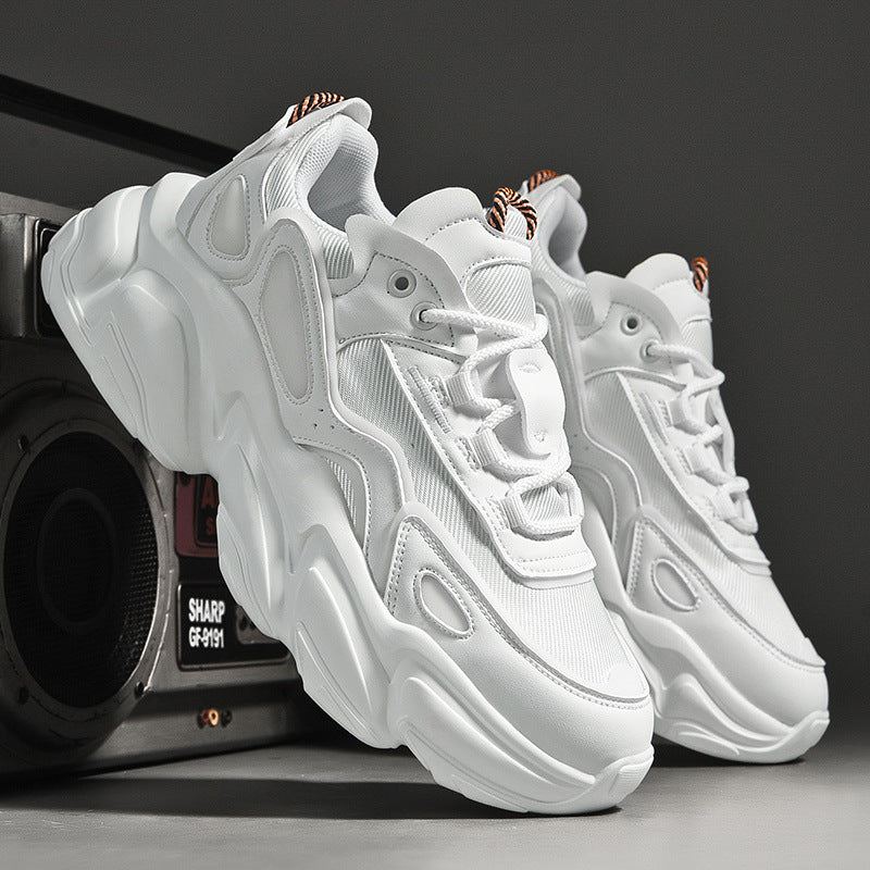 Ins Super Fire Paris Old Shoes Men And Women Trend Korean Version Of The Wild Net Red Putian Poisonous Thick-soled Casual Sneakers