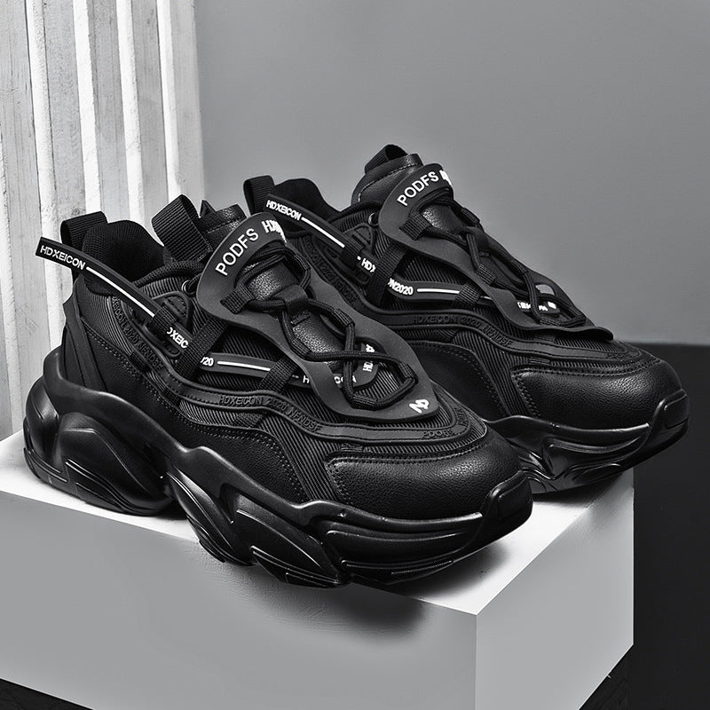 Ins Super Fire Paris Old Shoes Men And Women Trend Korean Version Of The Wild Net Red Putian Poisonous Thick-soled Casual Sneakers