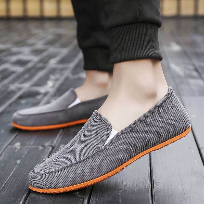 Breathable Single Shoes Soft Sole Flat-Heel Loafers