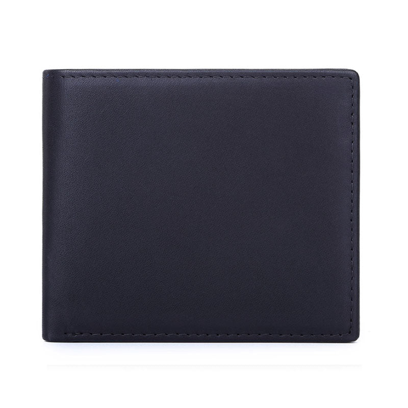 Men's First Layer Cowhide Casual Wallet