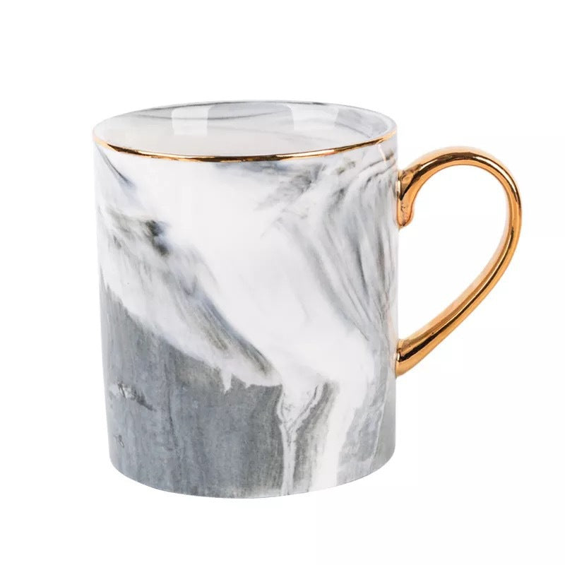 Marble Patterned Ceramic Cup
