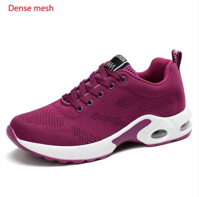 Women's Air Cushion Flying Woven Shoes