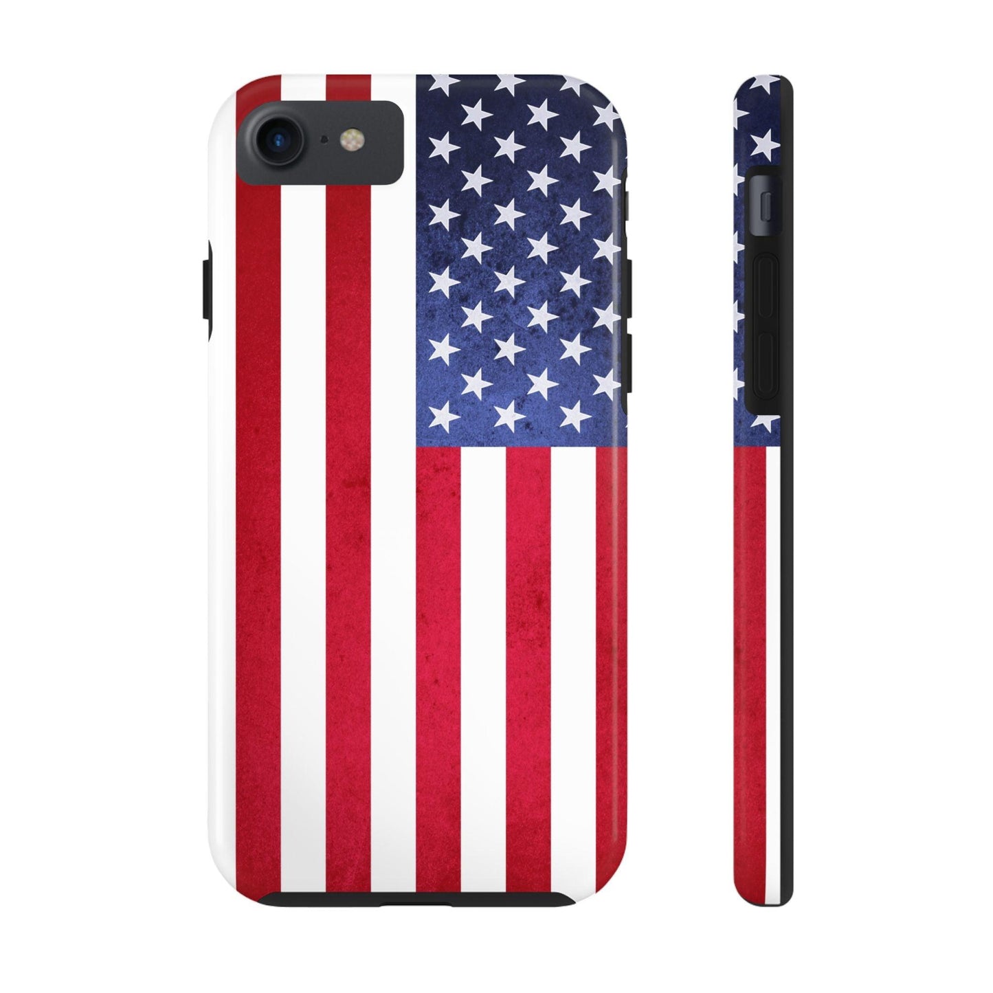 USA Flag Printed Tough Phone Cases