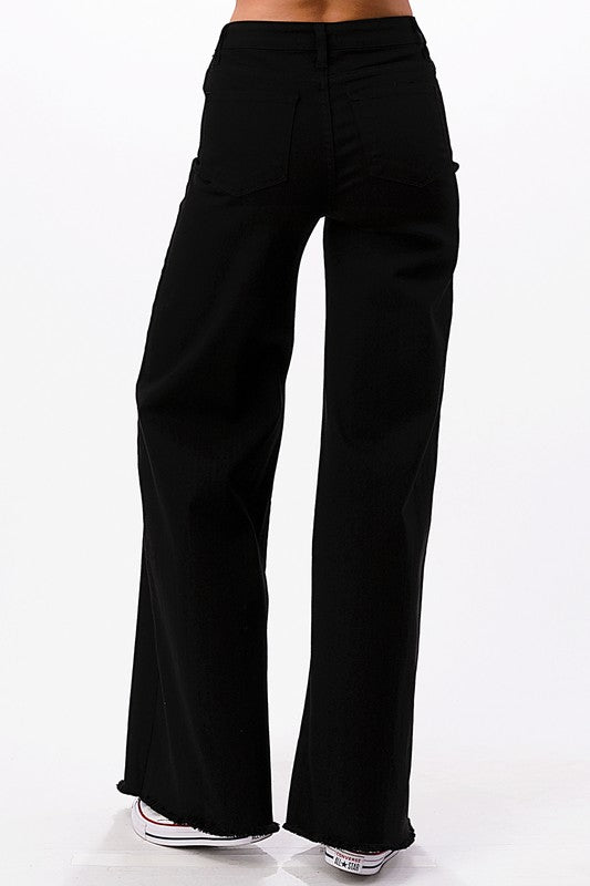 Wide leg, denim pants,  jeans, western See size chart under “more details”