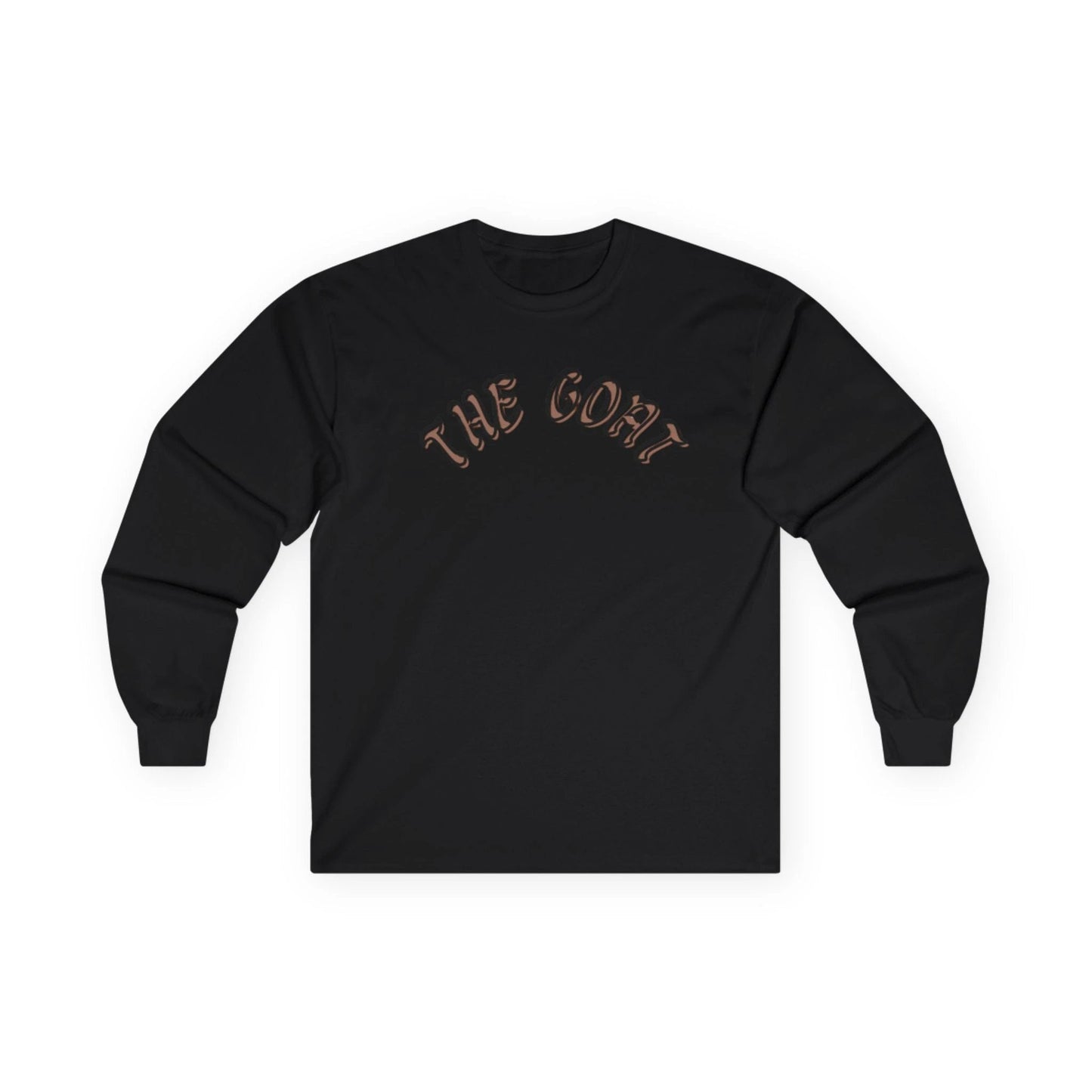 The GOAT Unisex Long Sleeve Tee, Casual Wear, Perfect for Sports Fans, Gift for Him or Her, Iconic Statement Shirt