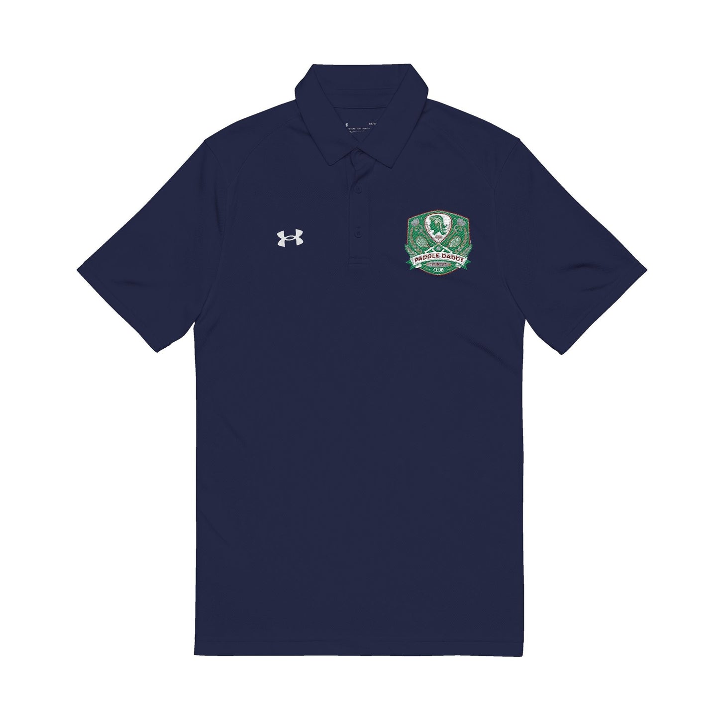 Polo de rendimiento bordado Paddle Daddy Country Club - Ropa deportiva elegante para hombres, salidas informales, eventos de trabajo, golf,