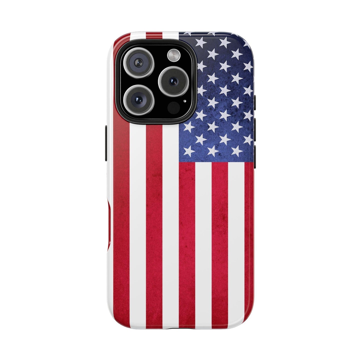 USA Flag Printed Tough Phone Cases