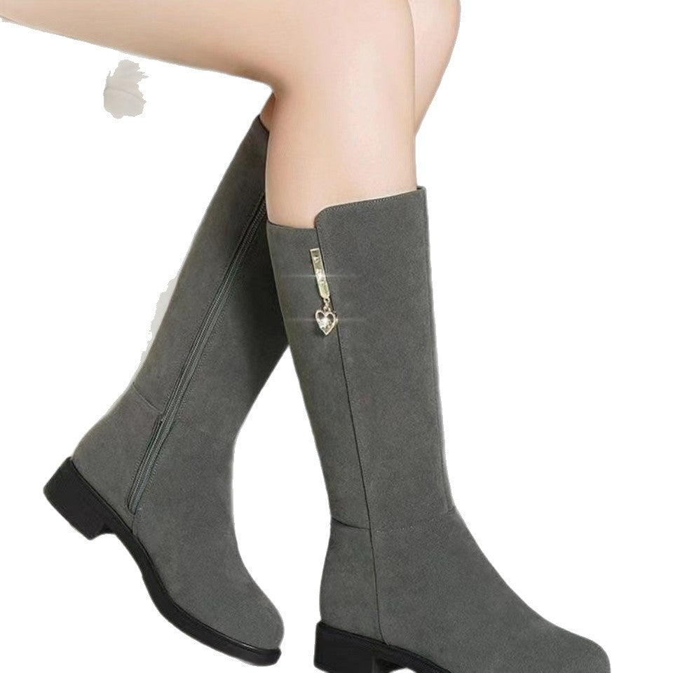 Women's Fleece Lined Mid-Calf Boots