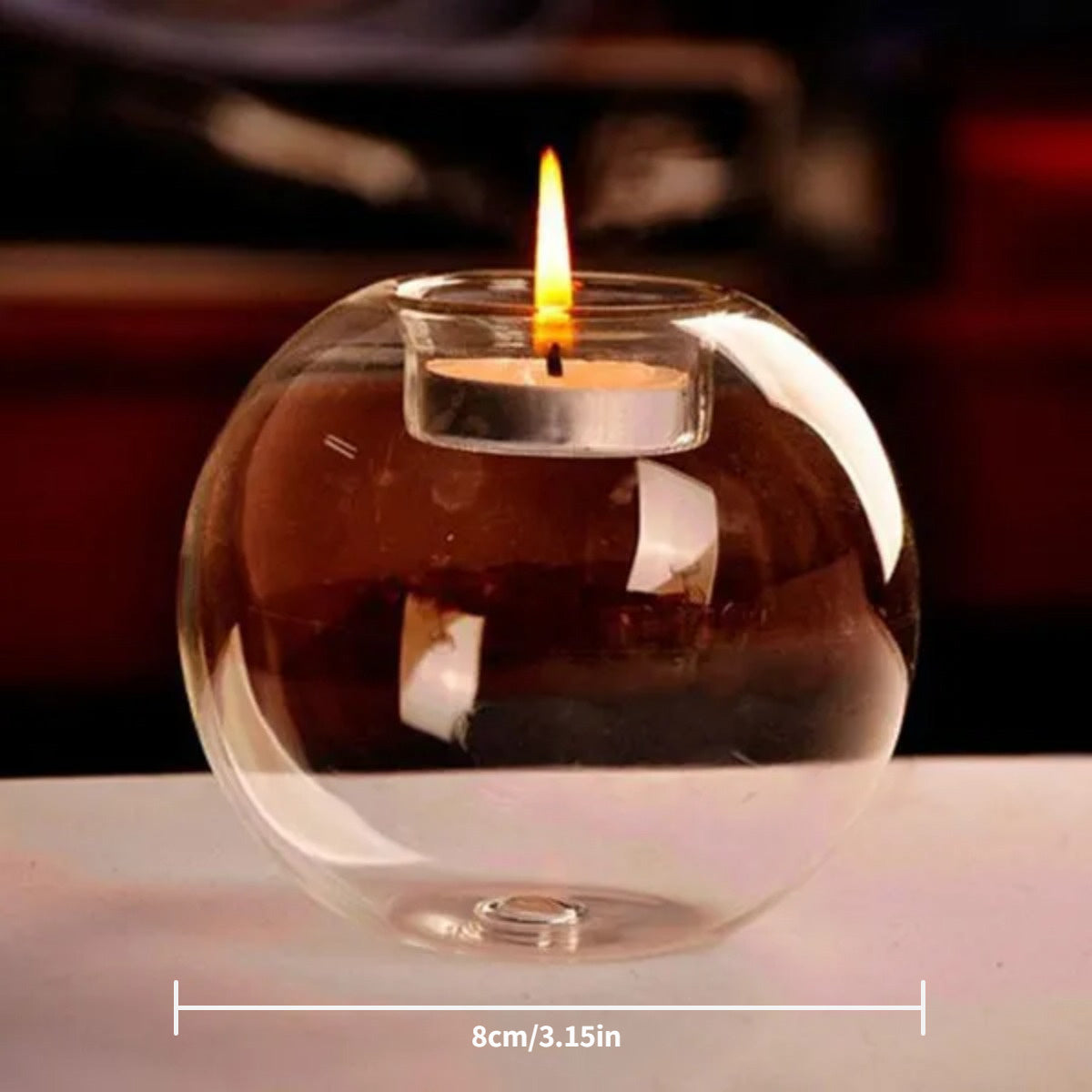 Juego de candelabros de cristal europeo para una decoración elegante
