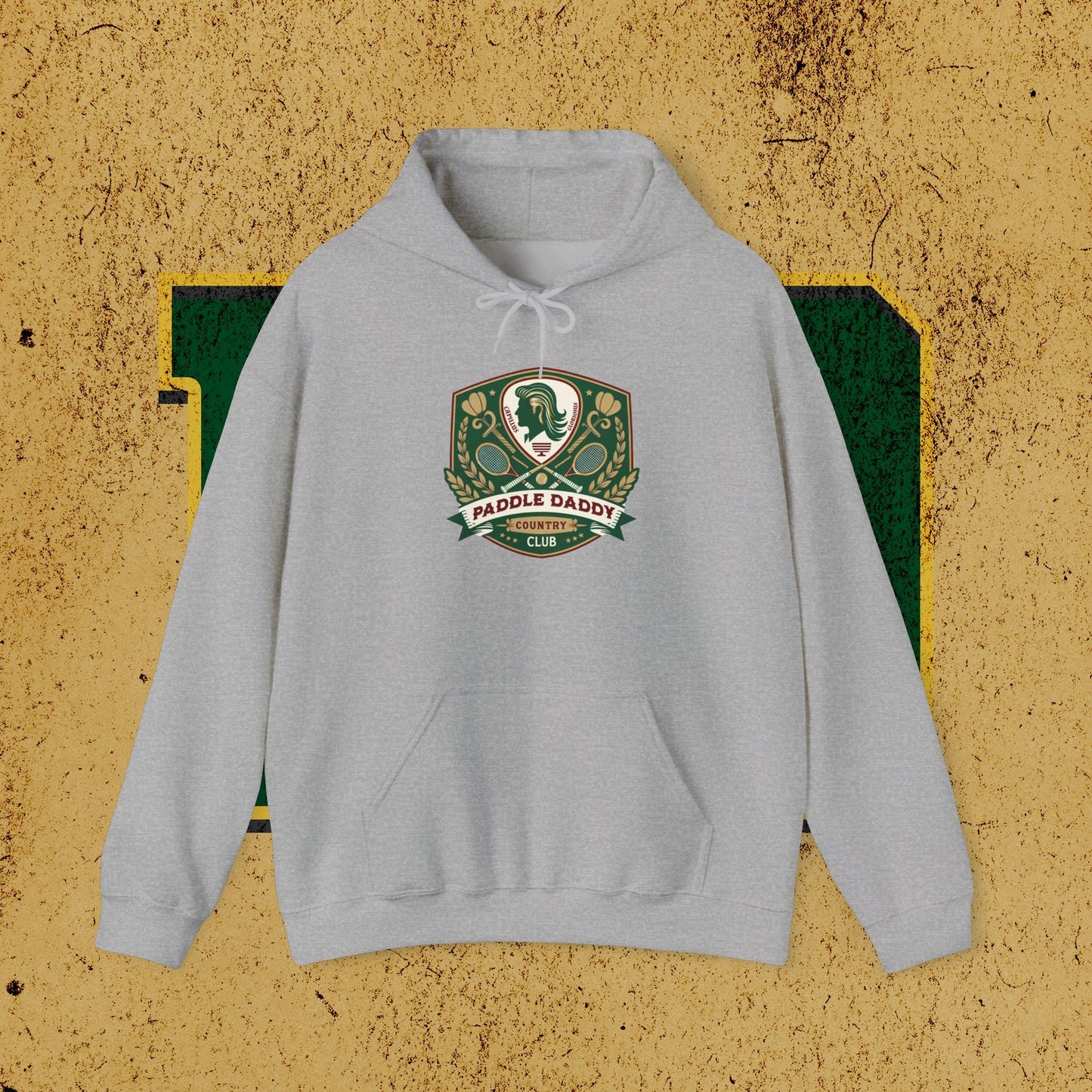 Sudadera con capucha Paddle Daddy, sudadera unisex con capucha para papás, comodidad de élite para los irónicamente refinados