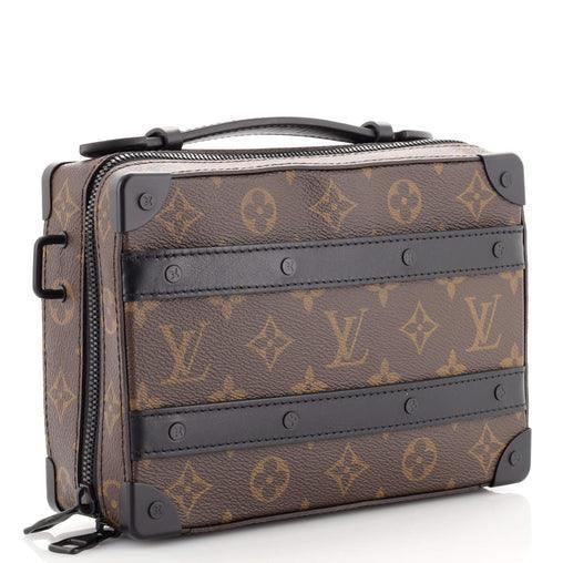 Louis Vuitton Handle Soft Trunk Bag Macassar Monogram Canvas