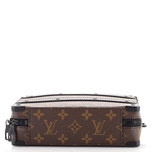 Louis Vuitton Handle Soft Trunk Bag Macassar Monogram Canvas