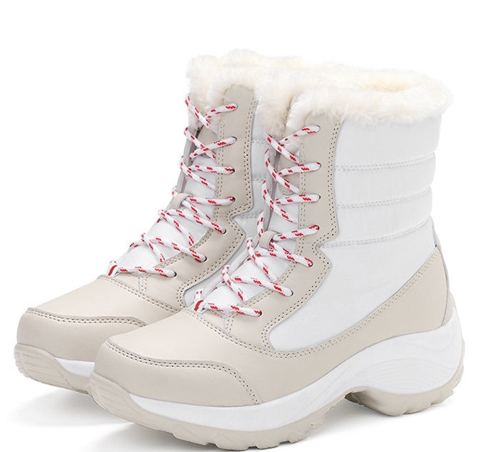 Women's Waterproof Cotton Snow Boots