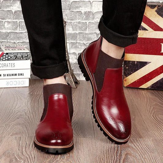 Botas de cuero Brock Botas Martin para hombre