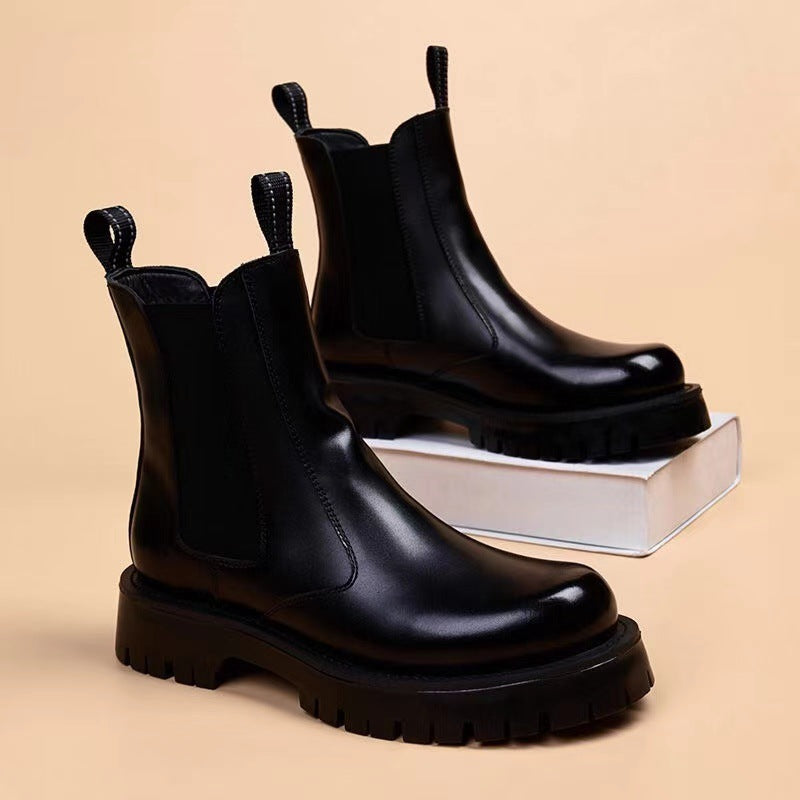 Botas de invierno con forro polar – Ropa de calle cálida para exteriores