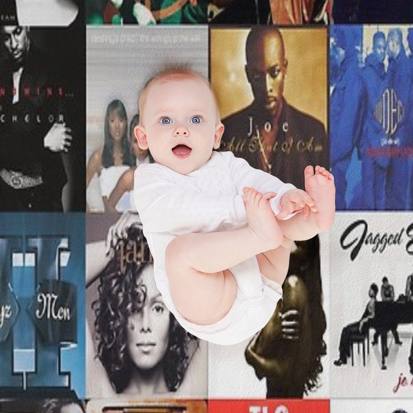 HISTORY 90s RNB - HOME DECOR Throw Blanket