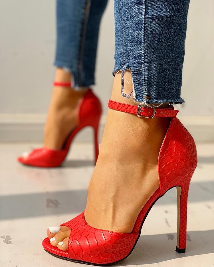 Women's Super High-Heel Stiletto Sandals