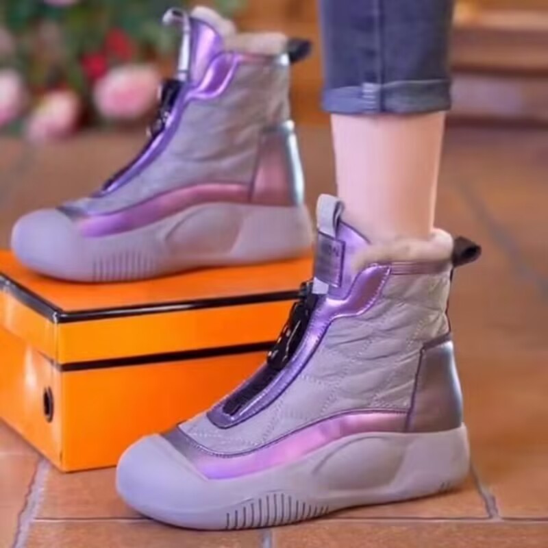 Color Matching Leisure Fashion Snow Boots