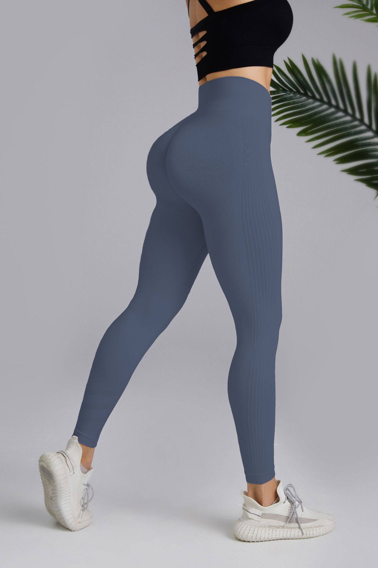 Pantalones de yoga de cintura alta para mujer – Leggings con control de abdomen y levantamiento de glúteos