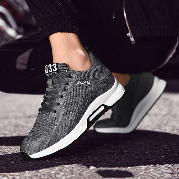 Men's Durable Running Sports Invisible Height Increase 6cm Sneakers