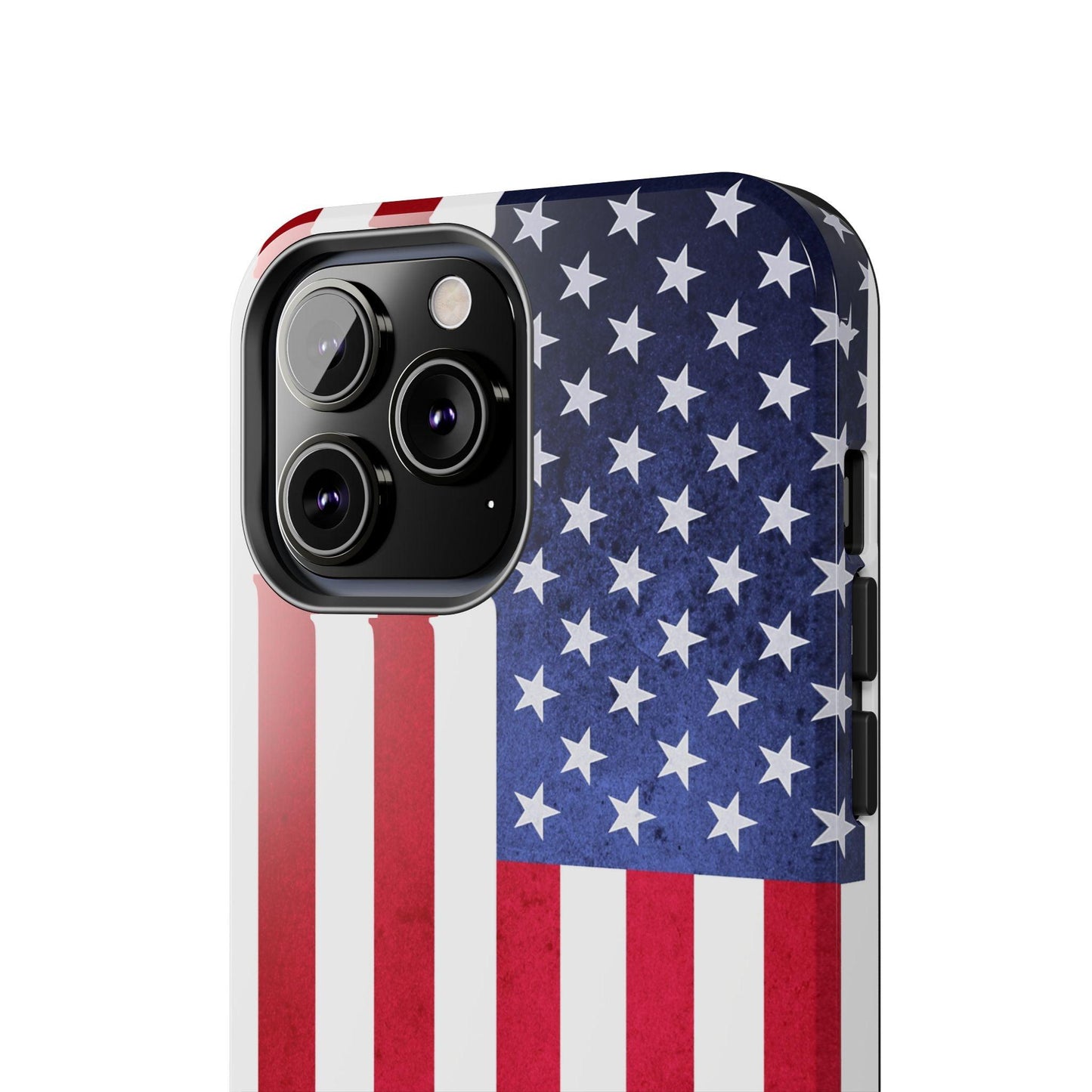 USA Flag Printed Tough Phone Cases