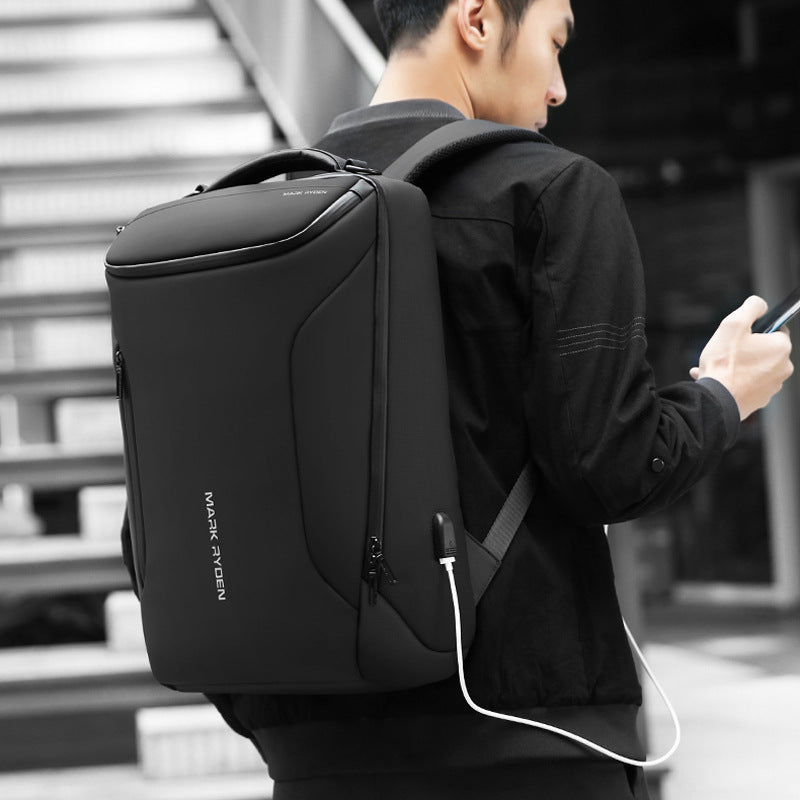 Streamlined Black Backpack