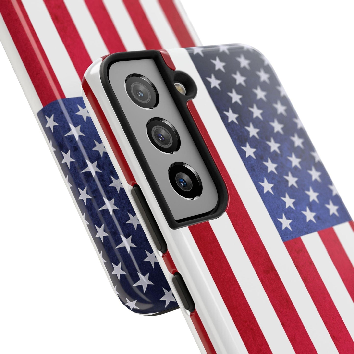 USA Flag Printed Tough Phone Cases