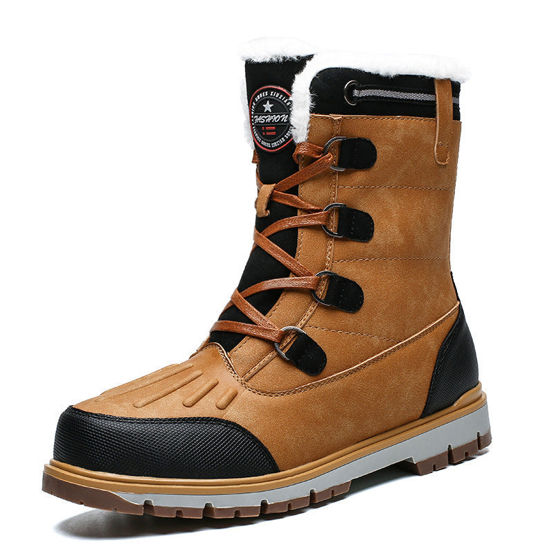 Men's Waterproof Warm Snow Boots