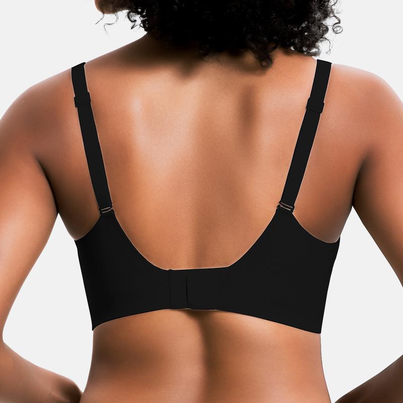 SculptEase™ – Sujetador con realce y comodidad sin aros y escote pronunciado en V