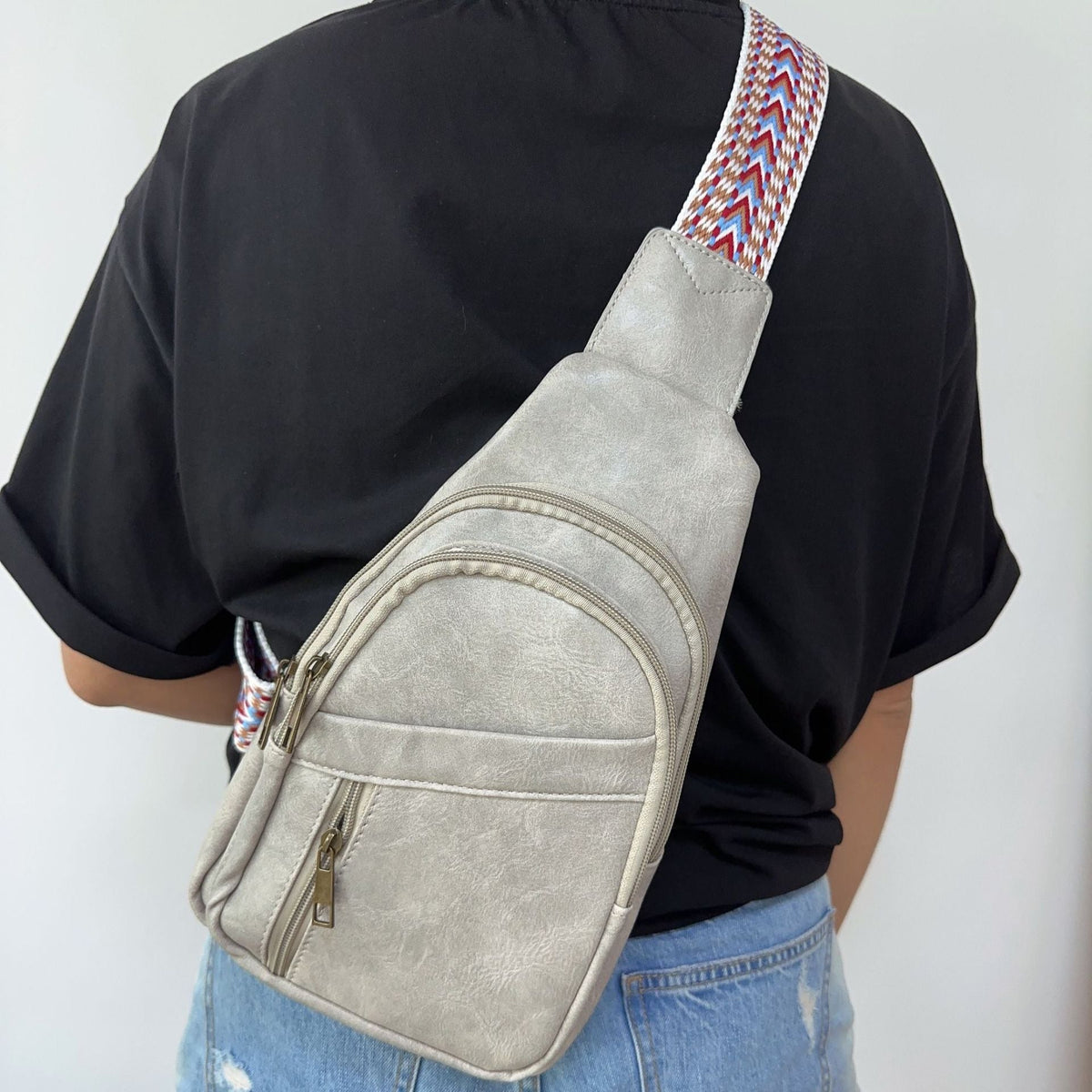 Women's Retro Casual Chest Bag