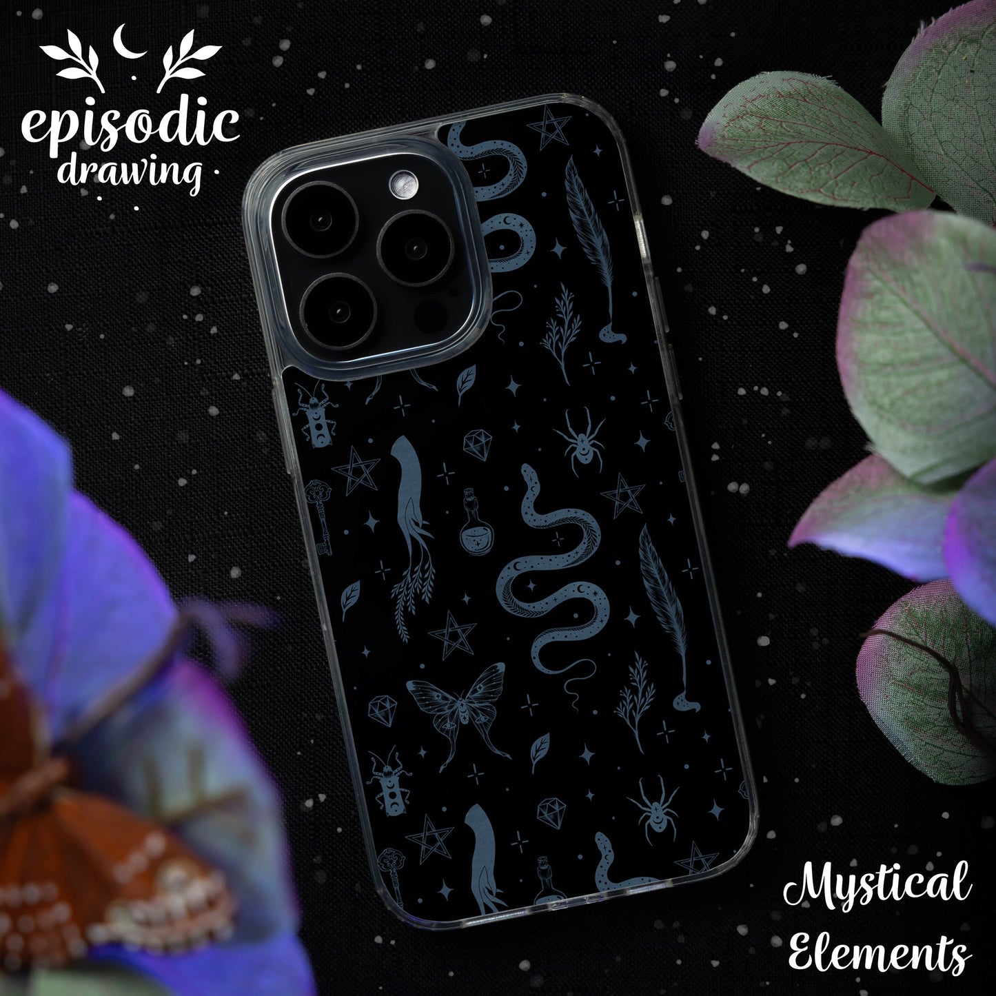 Episodic Drawing Enchanted Collection HD Apple iPhone 14 Series Mag-Safe Phone Case