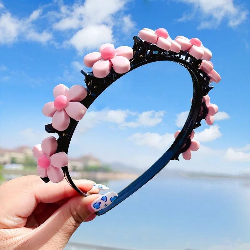 Girls' Clip Hair Accessories Crushed Hair Headband