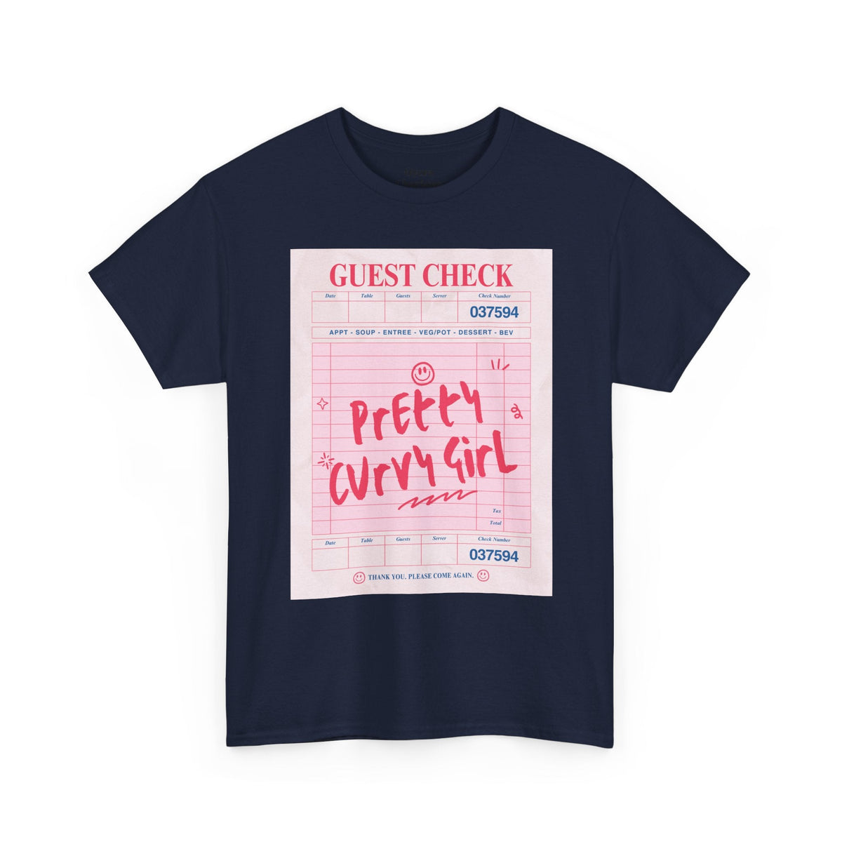 “Pretty Curvy Girl” Graphic Tee