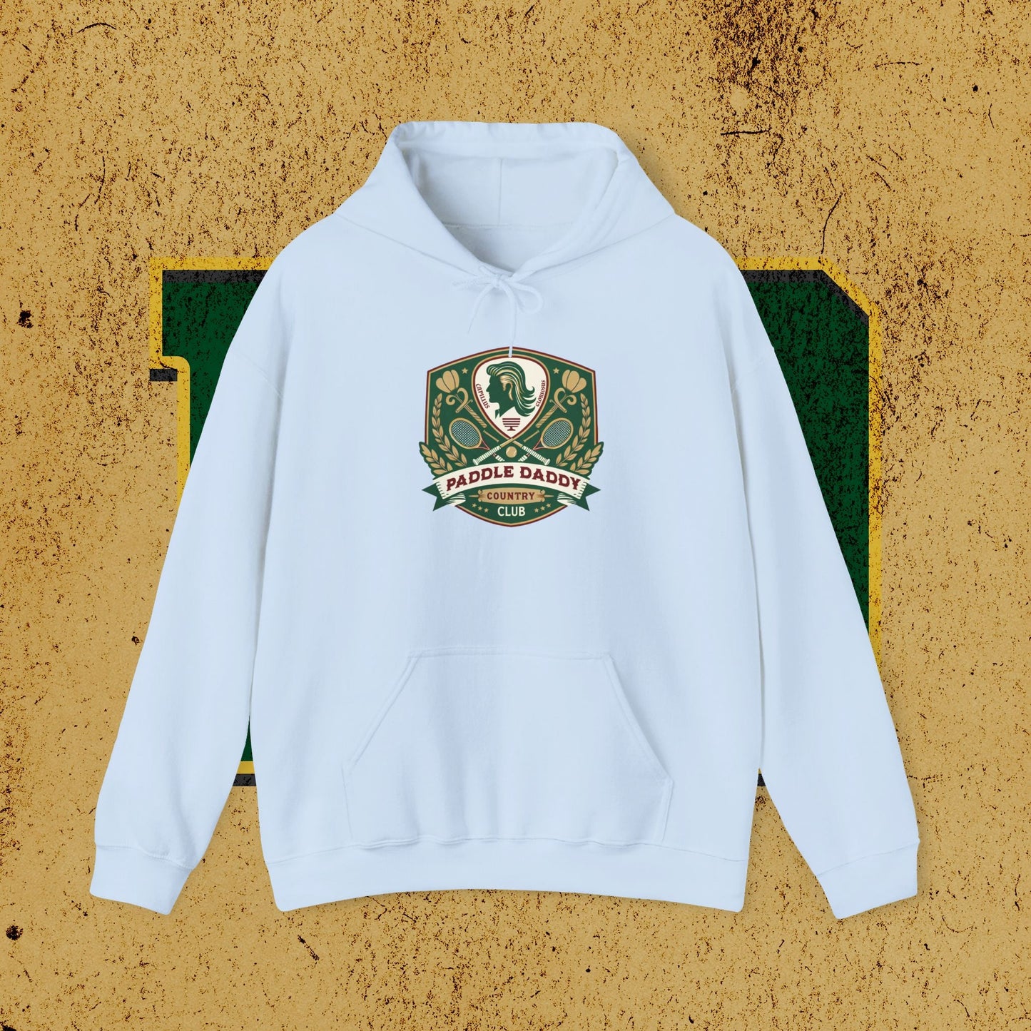 Sudadera con capucha Paddle Daddy, sudadera unisex con capucha para papás, comodidad de élite para los irónicamente refinados