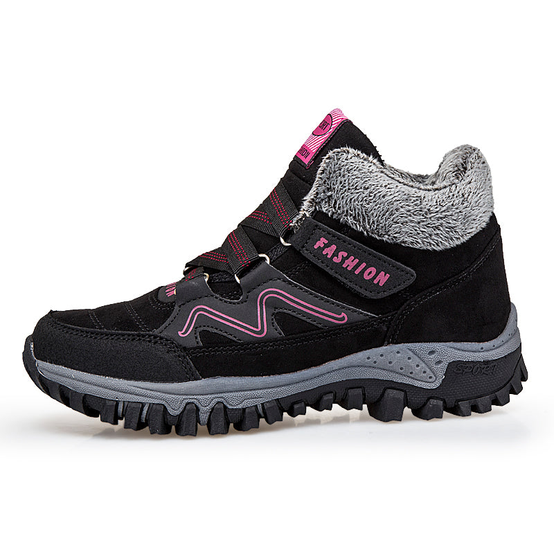 Women's Outdoor Snow Velvet Warm Flats