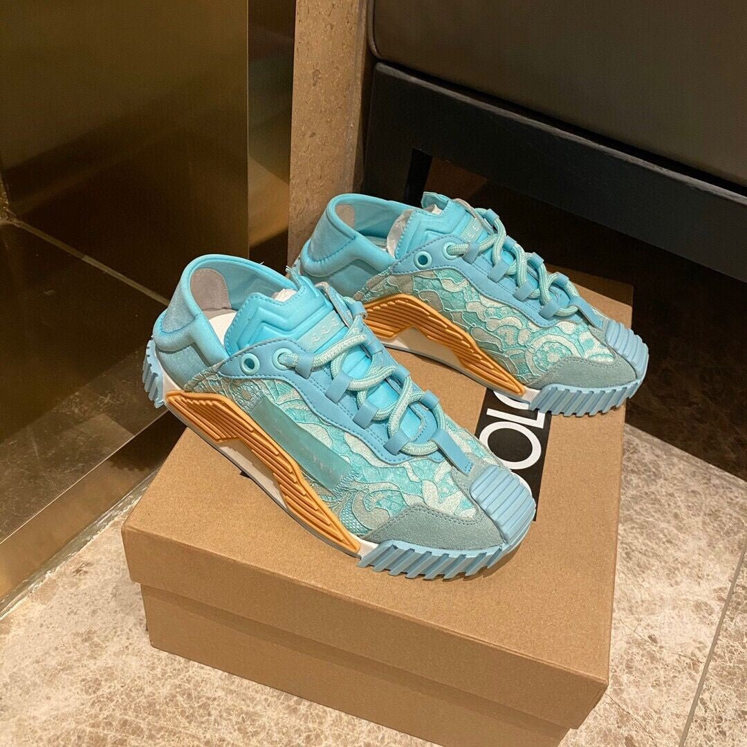 Leather casual shoes fashion high-end women