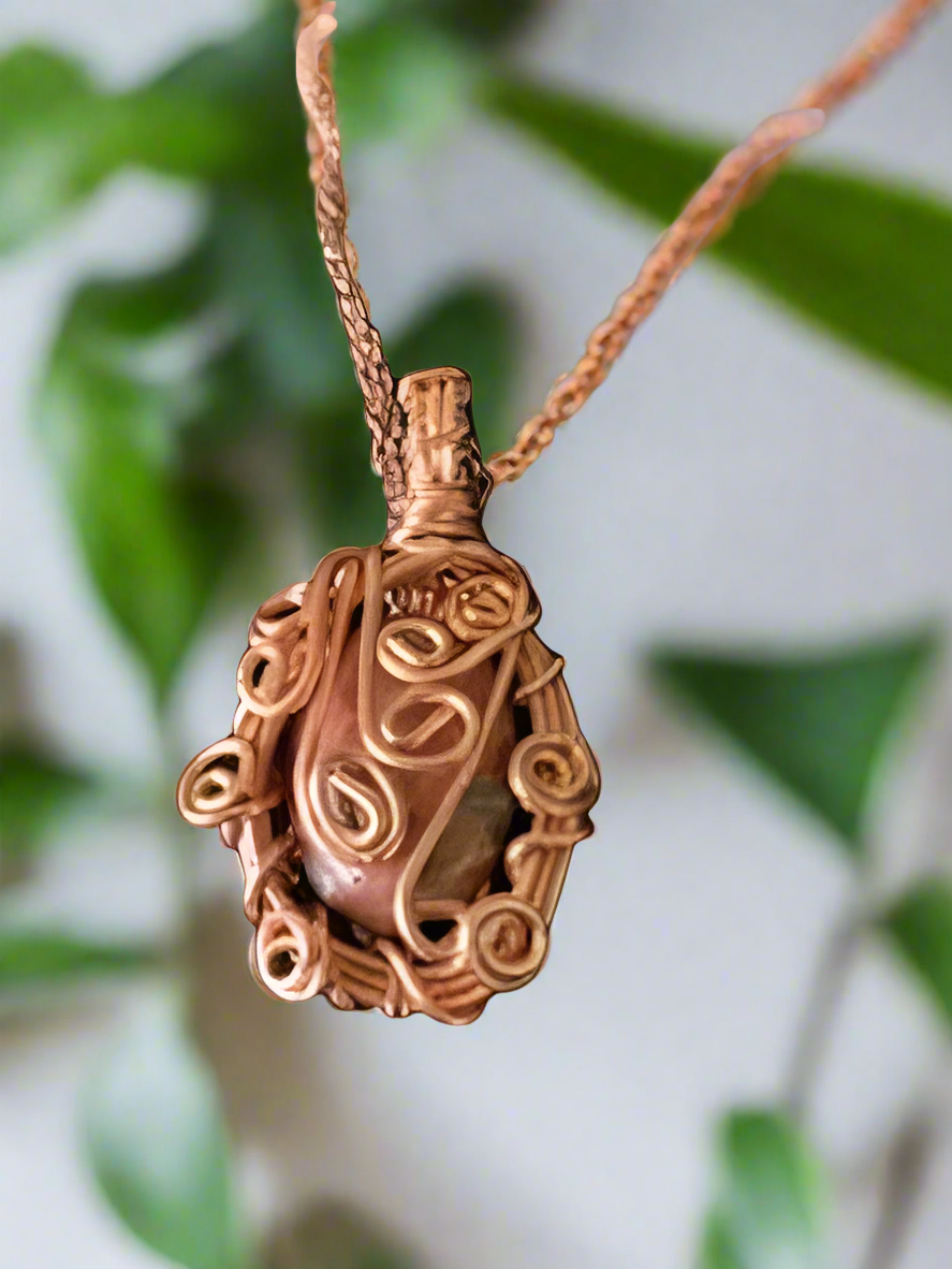 Oval shaped Crystal Pendants