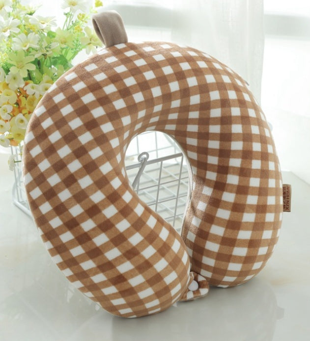 Travel slow rebound massage neck pillow