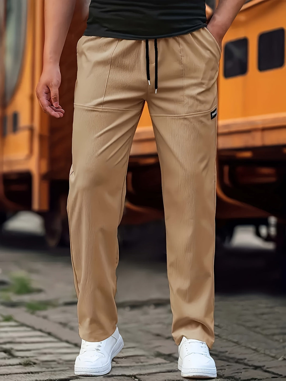 Men's Fashion Printed Ankle Jogger Pants