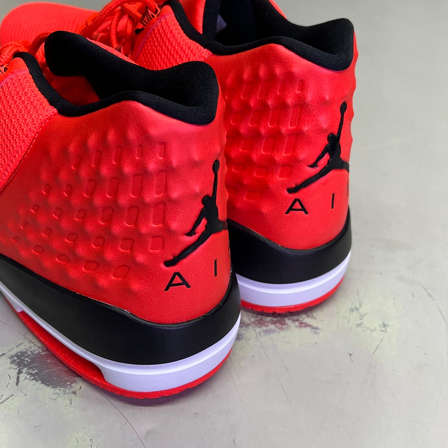 NIKE Air Jordan Infrared Academy GS Basketball Sneakers Men's Sz 9 Gym Red