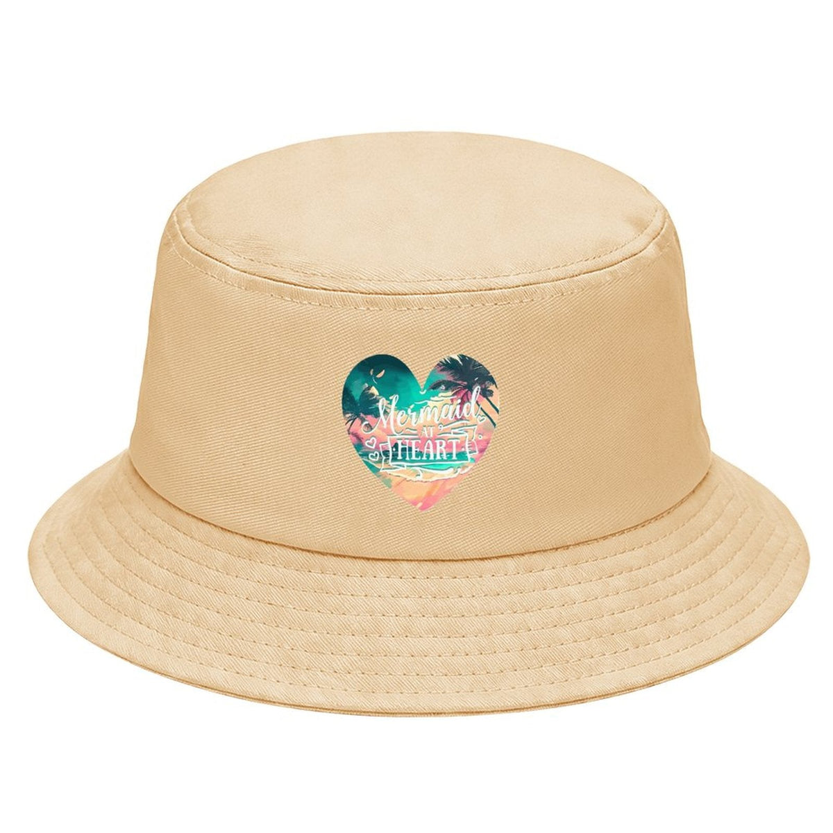 Mermaid at Heart Children’s Bucket Hat (Front Printing)
